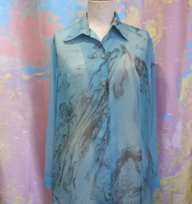 シフォンブラウス