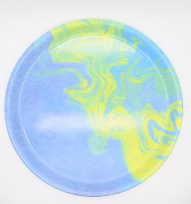 マーブリング　丸トレイ