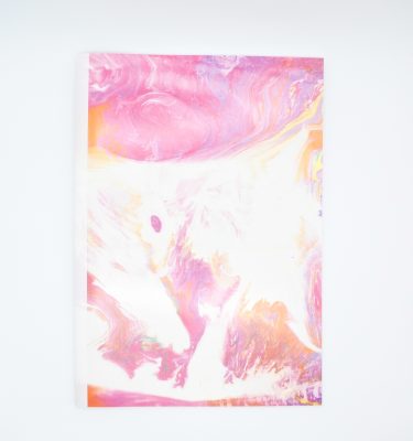 マーブリングノート B5サイズ ピンク