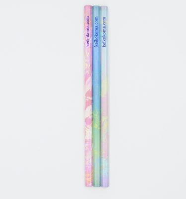 マーブリング鉛筆３本セット