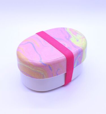 マーブリング　お弁当箱